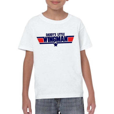 DADDY's LITTLE WINGMAN Youth Semi-Fitted T-Shirt - Mach 5