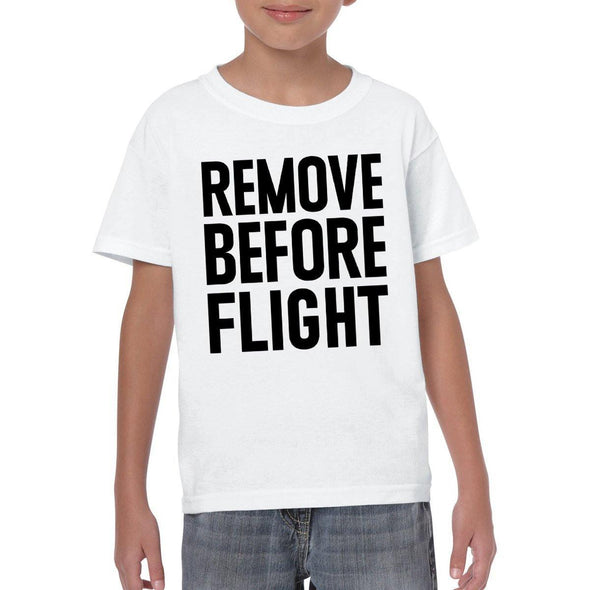 REMOVE BEFORE FLIGHT Youth Semi-Fitted T-Shirt - Mach 5
