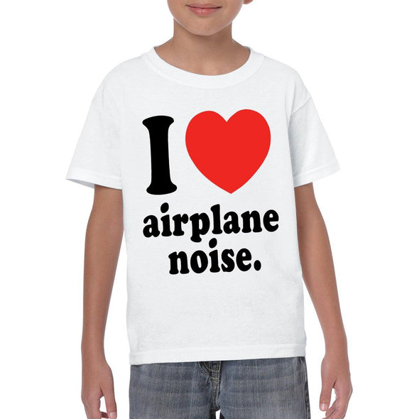 I LOVE AEROPLANE NOISE Youth Semi-Fitted T-Shirt - Mach 5