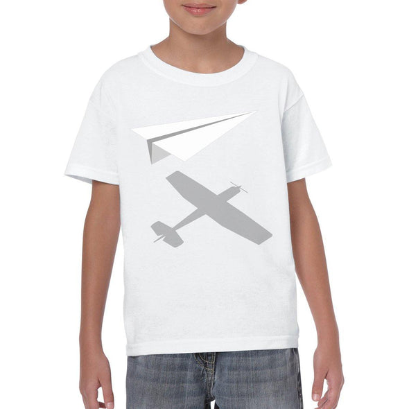PAPER PLANE Youth Semi-Fitted T-Shirt - Mach 5