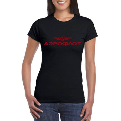 AEROFLOT T-Shirt Women's Semi Fitted. - Mach 5