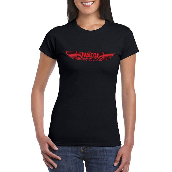 WACO AIRCRAFT CO Women's Semi-Fitted T-Shirt - Mach 5