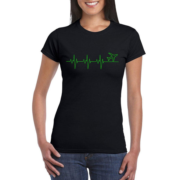 HEARTBEAT Women's Semi-Fitted T-Shirt - Mach 5