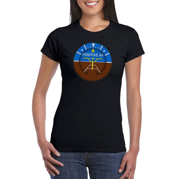 POSITIVE AF Semi-Fitted Women's T-Shirt - Mach 5