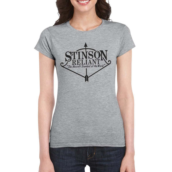 STINSON AIRCRAFT COMPANY Women's T-Shirt - Mach 5