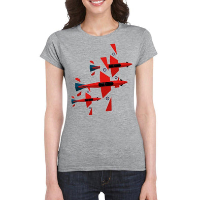 ROULETTE FORMATION Women's Semi-Fitted T-Shirt - Mach 5