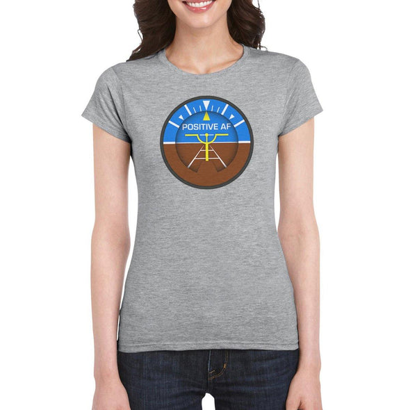 POSITIVE AF Semi-Fitted Women's T-Shirt - Mach 5