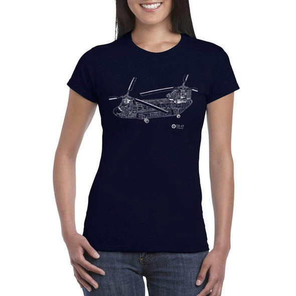 CHINOOK CUTAWAY Woman's Semi-Fitted T-Shirt - Mach 5