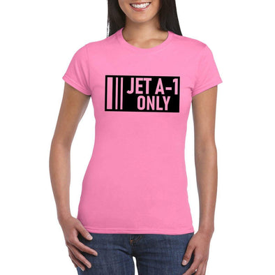 JET A1 ONLY  Women's Semi-Fitted T-Shirt - Mach 5