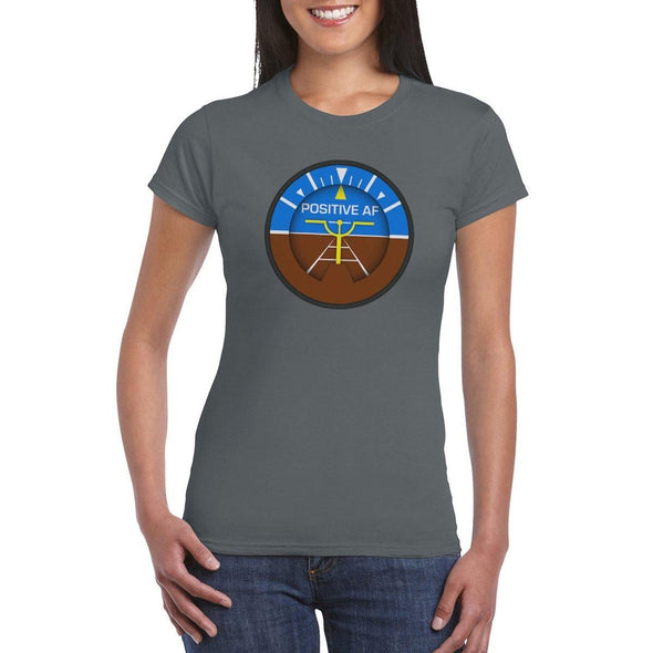 POSITIVE AF Semi-Fitted Women's T-Shirt - Mach 5