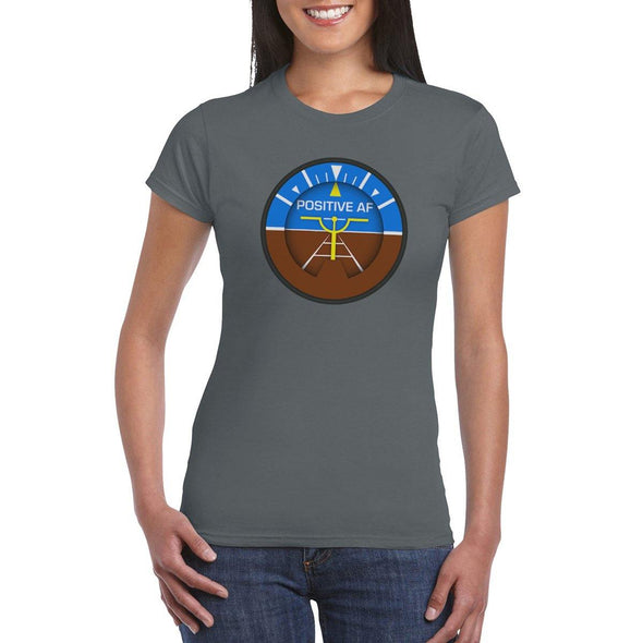 POSITIVE AF Semi-Fitted Women's T-Shirt - Mach 5