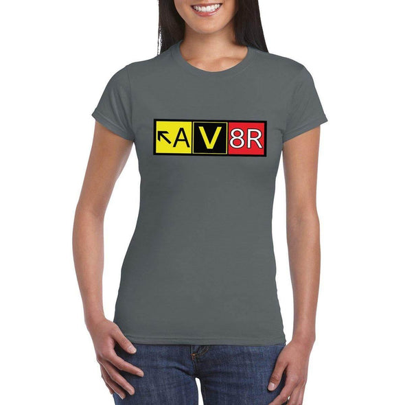AV8R Women's Crew Neck Semi-Fitted T-Shirt - Mach 5