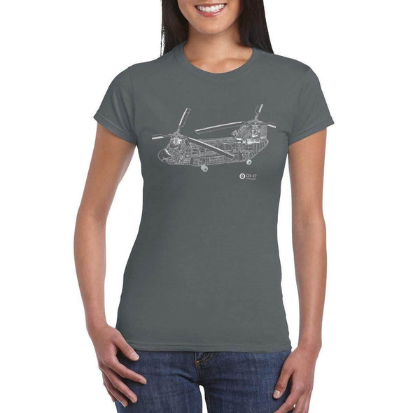 CHINOOK CUTAWAY Woman's Semi-Fitted T-Shirt - Mach 5