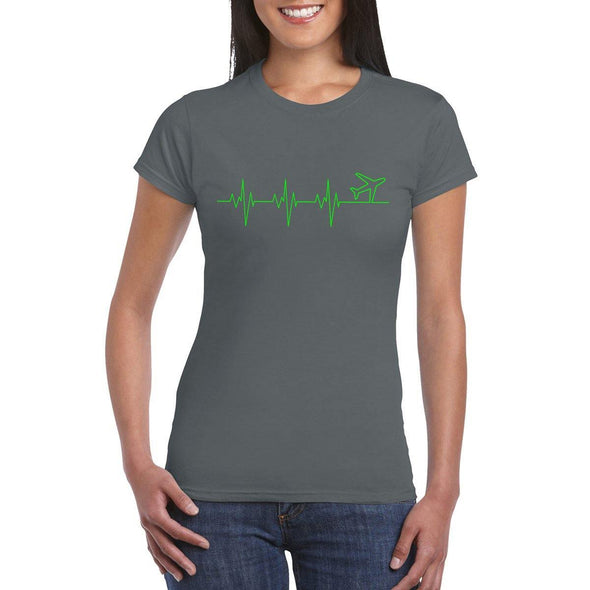 HEARTBEAT Women's Semi-Fitted T-Shirt - Mach 5