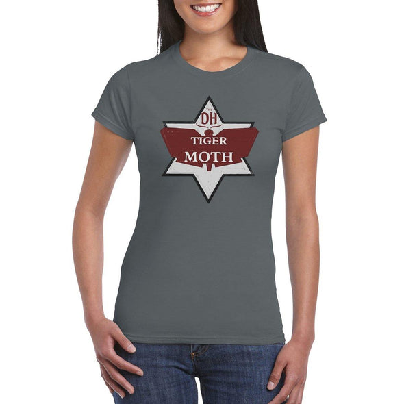 TIGERMOTH LOGO Vintage Women's T-Shirt - Mach 5