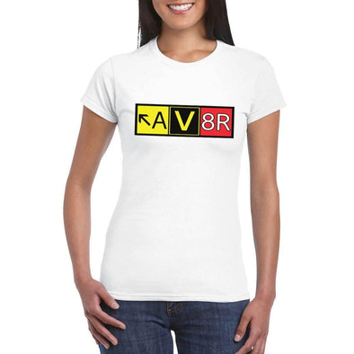 AV8R Women's Crew Neck Semi-Fitted T-Shirt - Mach 5