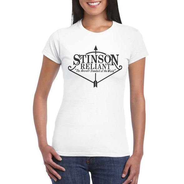 STINSON AIRCRAFT COMPANY Women's T-Shirt - Mach 5