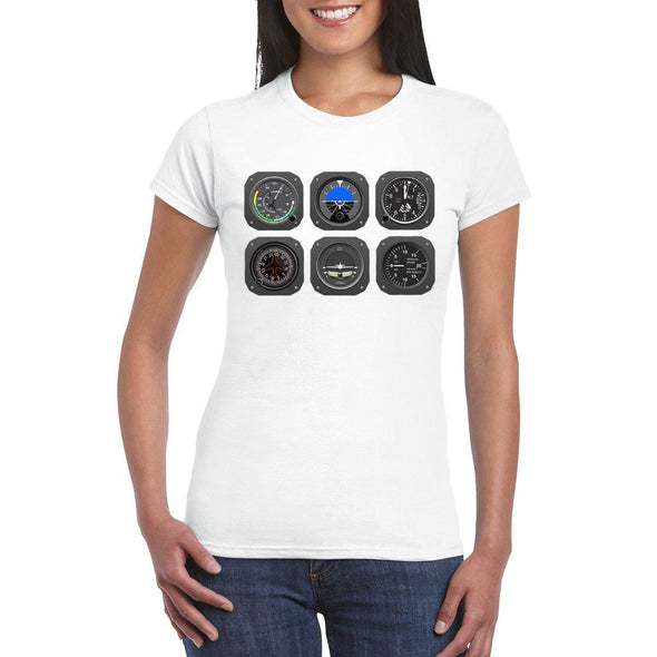 THE PILOT'S 6 PACK Women's Semi-Fitted T-Shirt - Mach 5