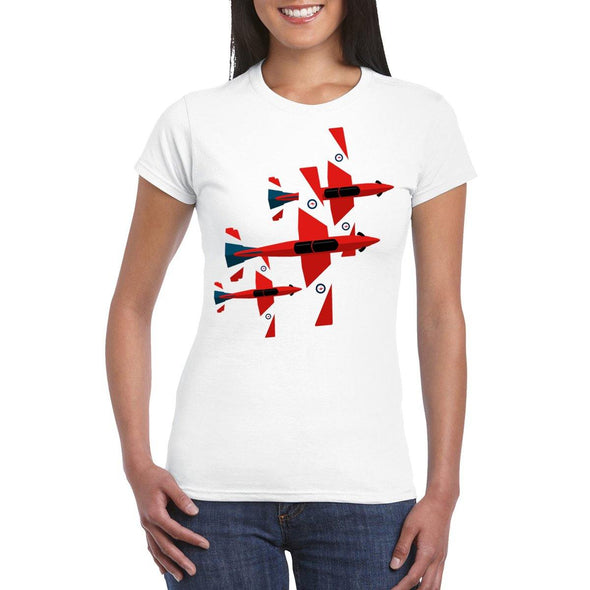 ROULETTE FORMATION Women's Semi-Fitted T-Shirt - Mach 5
