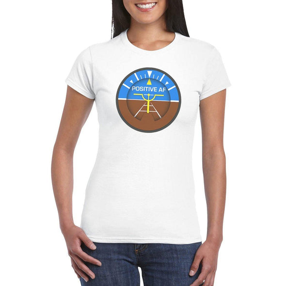 POSITIVE AF Semi-Fitted Women's T-Shirt - Mach 5