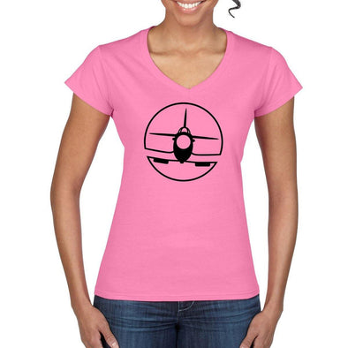 SPITFIRE Women's V-Neck Semi-Fitted T-Shirt - Mach 5