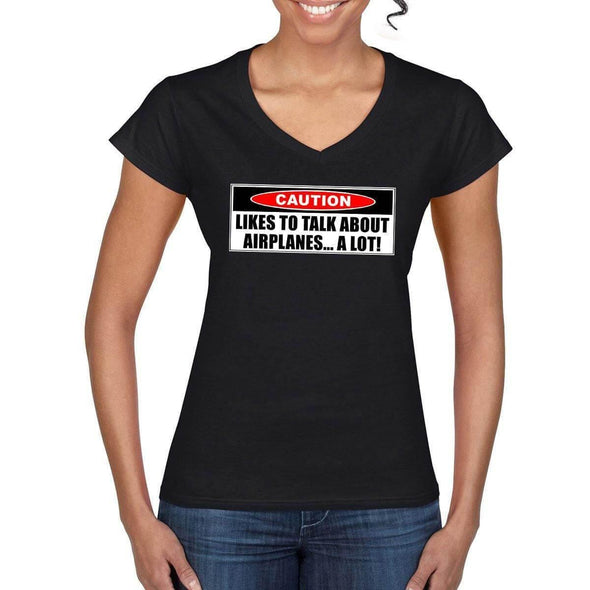 CAUTION Women's Semi-Fitted T-Shirt - Mach 5