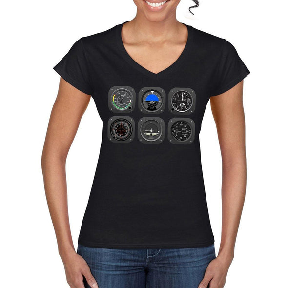 THE PILOT'S 6 PACK Women's Semi-Fitted T-Shirt - Mach 5