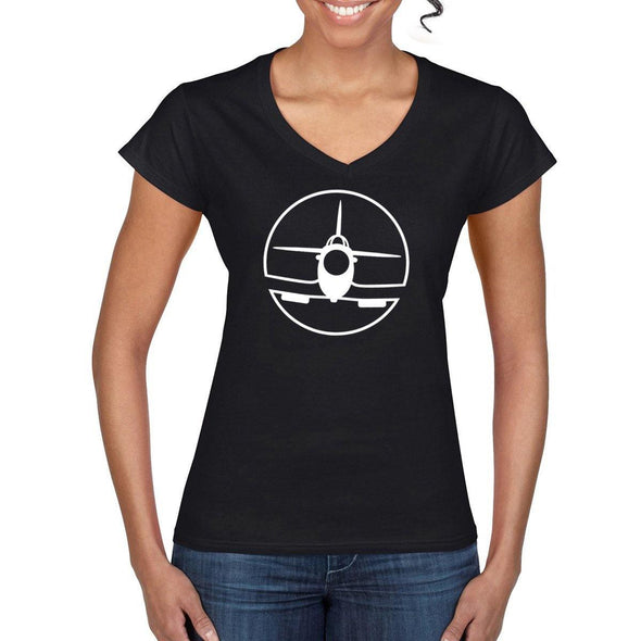 SPITFIRE Women's V-Neck Semi-Fitted T-Shirt - Mach 5