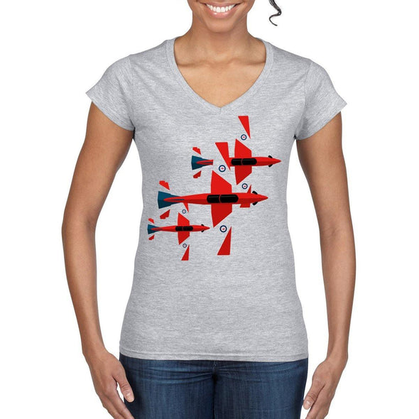 ROULETTE FORMATION Women's Semi-Fitted T-Shirt - Mach 5