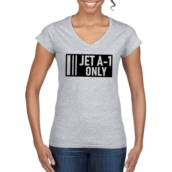 JET A1 ONLY  Women's Semi-Fitted T-Shirt - Mach 5