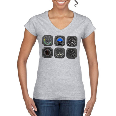 THE PILOT'S 6 PACK Women's Semi-Fitted T-Shirt - Mach 5