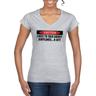 CAUTION Women's Semi-Fitted T-Shirt - Mach 5