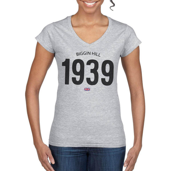 Biggin Hill Heritage Women's V-Neck T-Shirt - Mach 5