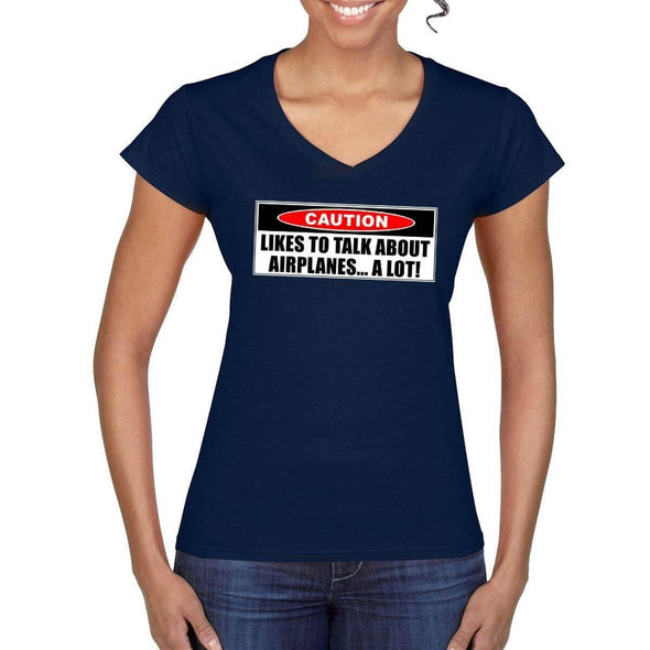 CAUTION Women's Semi-Fitted T-Shirt - Mach 5