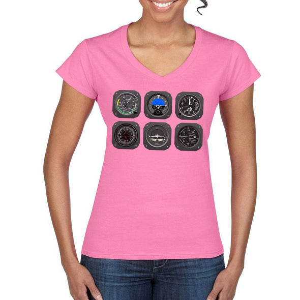 THE PILOT'S 6 PACK Women's Semi-Fitted T-Shirt - Mach 5