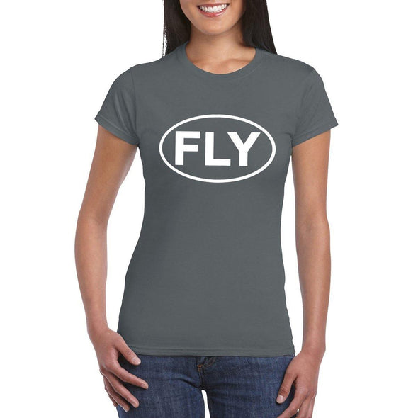 FLY Semi-Fitted Women's V-Neck T-Shirt - Mach 5