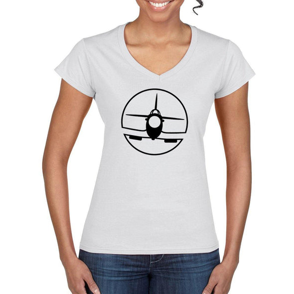 SPITFIRE Women's V-Neck Semi-Fitted T-Shirt - Mach 5