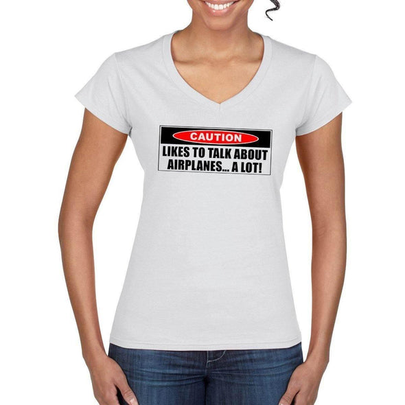 CAUTION Women's Semi-Fitted T-Shirt - Mach 5