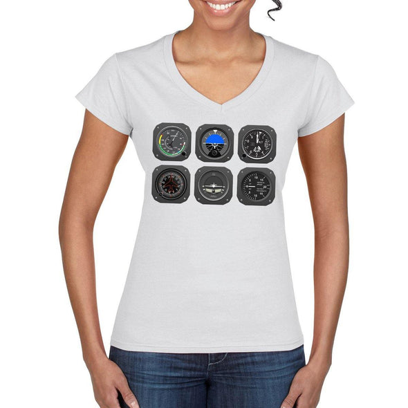 THE PILOT'S 6 PACK Women's Semi-Fitted T-Shirt - Mach 5