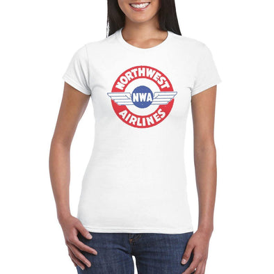 NORTHWEST AIRLINES LOGO Women's T-Shirt - Mach 5