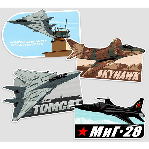 TOPGUN Sticker Pack - Mach 5