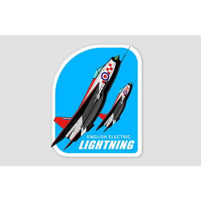 ENGLISH ELECTRIC LIGHTNING Sticker - Mach 5
