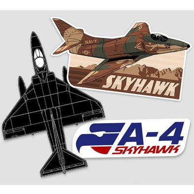 A-4 SKYHAWK Sticker Pack - Mach 5