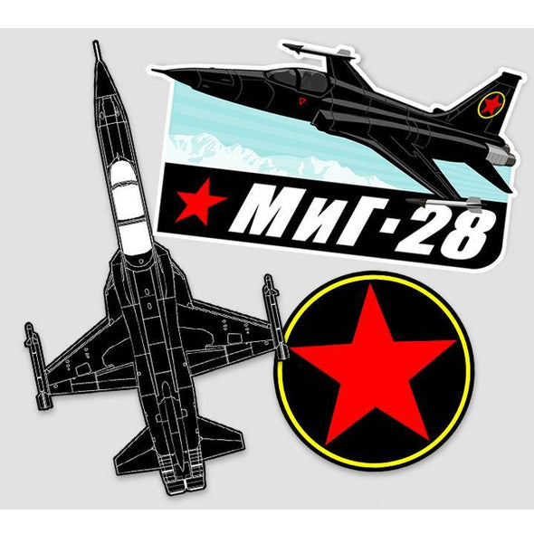 MIG-28 Sticker Pack - Mach 5