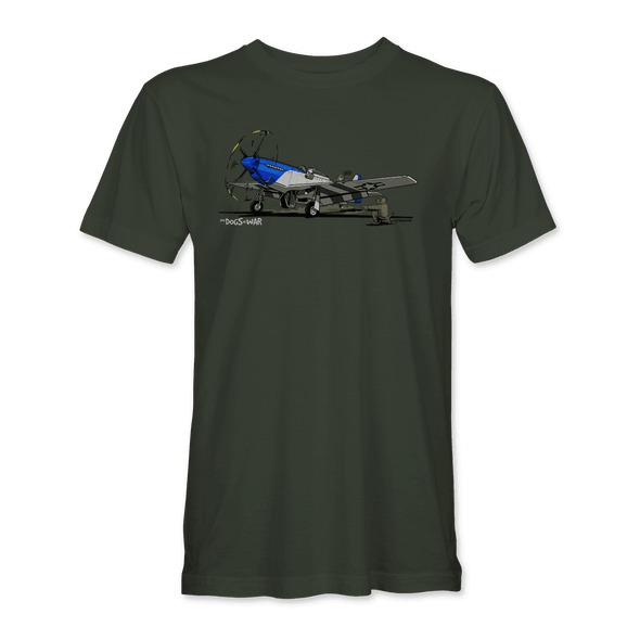 P-51 MUSTANG T-Shirt - Mach 5