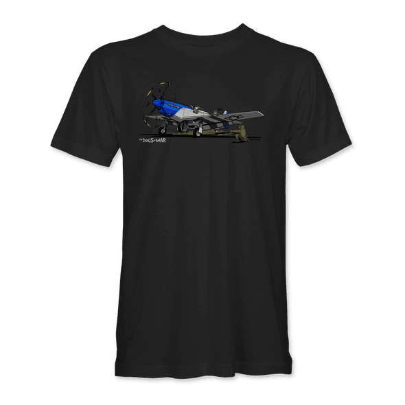 P-51 MUSTANG T-Shirt - Mach 5