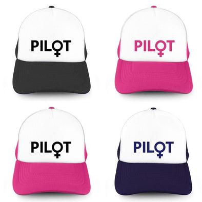 FEMALE PILOT Trucker Cap - Mach 5