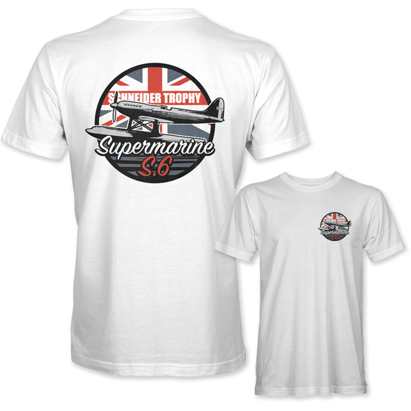 SCHNEIDER TROPHY SUPERMARINE S.6 T-Shirt - Mach 5