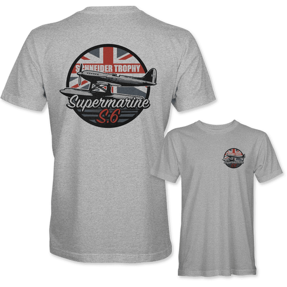 SCHNEIDER TROPHY SUPERMARINE S.6 T-Shirt - Mach 5