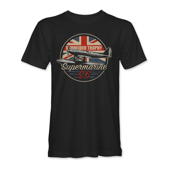 SCHNEIDER TROPHY SUPERMARINE S.6 T-Shirt - Mach 5